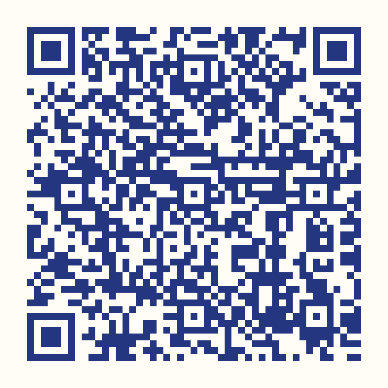 QR code for the St. Mary’s Food Bank donation page